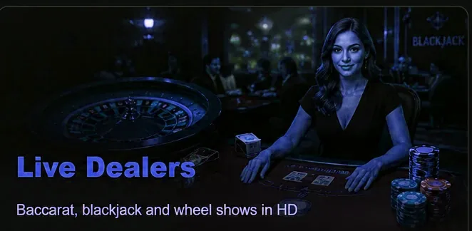 tkv66 live floor - baccarat and blackjack with real dealers