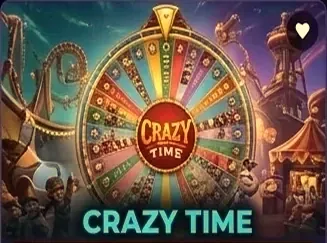 Crazy Time slot banner on tkv66 - EVO